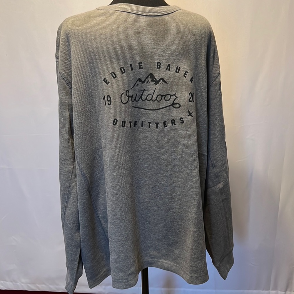 Eddie BauerThermal Crew Size XXLg Color Gray